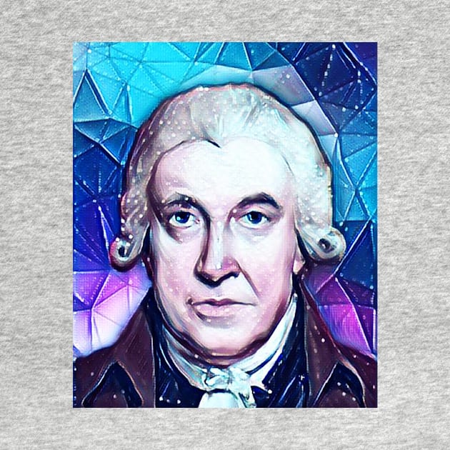 James Watt Snowy Portrait | James Watt Artwork by JustLit